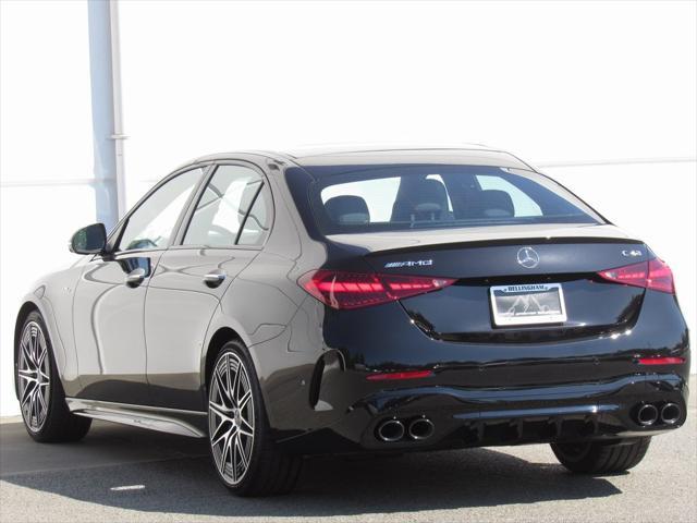 new 2024 Mercedes-Benz AMG C 43 car, priced at $70,915