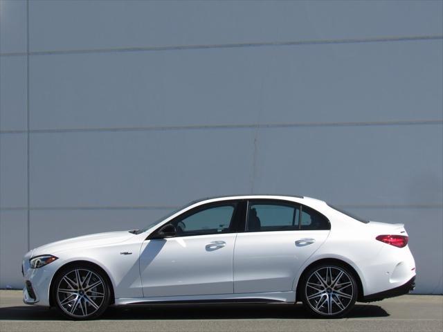 new 2024 Mercedes-Benz AMG C 43 car, priced at $72,465