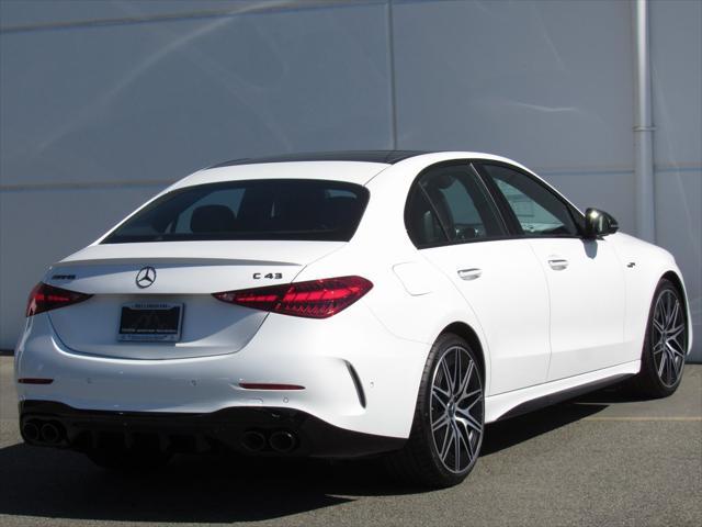 new 2024 Mercedes-Benz AMG C 43 car, priced at $72,465