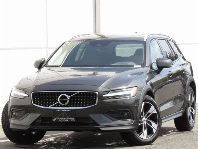 used 2021 Volvo V60 Cross Country car, priced at $36,641