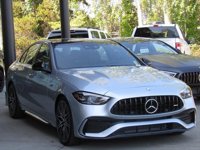 new 2024 Mercedes-Benz AMG C 43 car, priced at $71,315