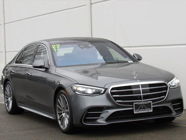 used 2022 Mercedes-Benz S-Class car, priced at $89,991