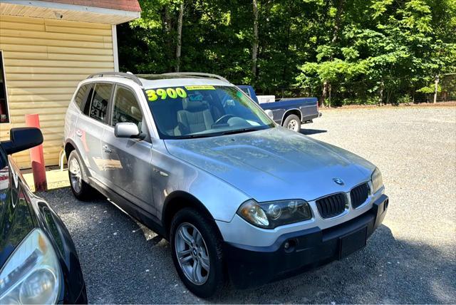 used 2004 BMW X3 car, priced at $3,900