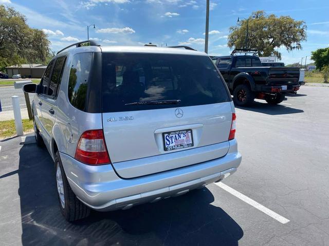 used 2004 Mercedes-Benz M-Class car, priced at $7,995