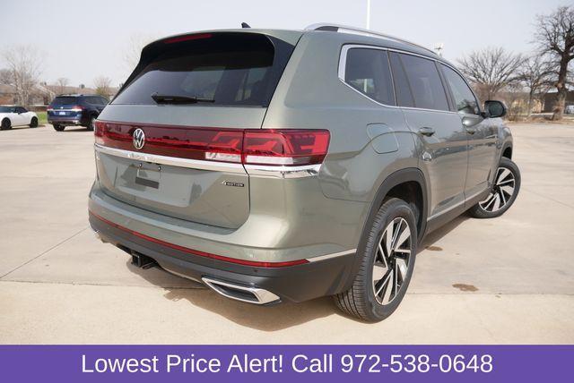 new 2025 Volkswagen Atlas car, priced at $47,670