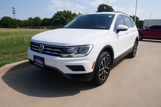 used 2021 Volkswagen Tiguan car, priced at $21,000
