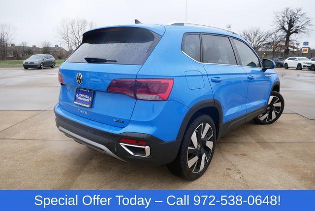 new 2024 Volkswagen Taos car, priced at $31,999