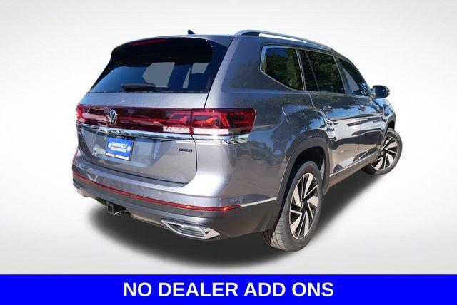 new 2025 Volkswagen Atlas car, priced at $50,621