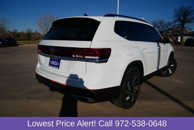 new 2025 Volkswagen Atlas car, priced at $41,795