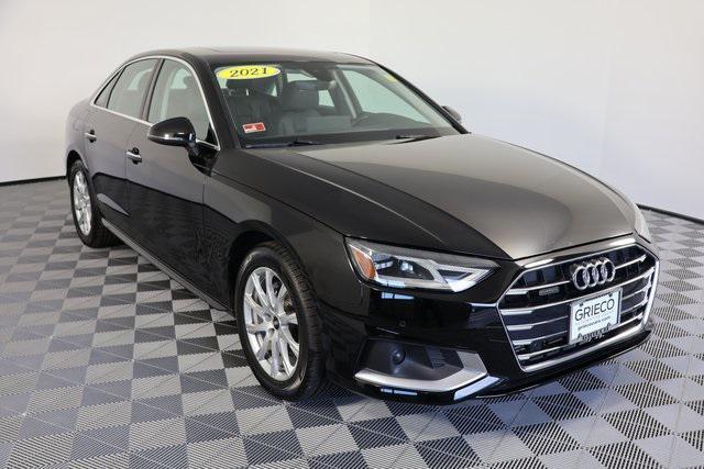 used 2021 Audi A4 car, priced at $26,198