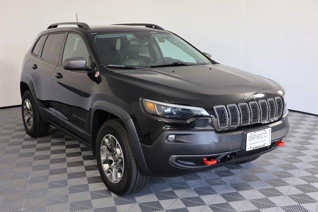 used 2021 Jeep Cherokee car, priced at $22,184