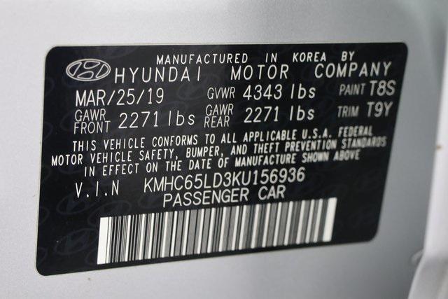 used 2019 Hyundai Ioniq Plug-In Hybrid car, priced at $15,399