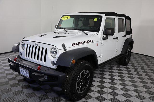 used 2016 Jeep Wrangler Unlimited car, priced at $24,380