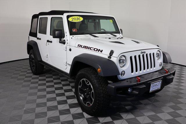 used 2016 Jeep Wrangler Unlimited car, priced at $24,380