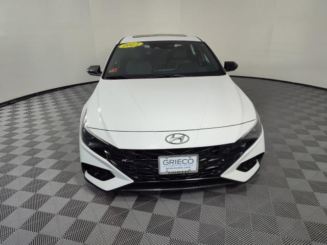 used 2022 Hyundai Elantra car, priced at $20,647