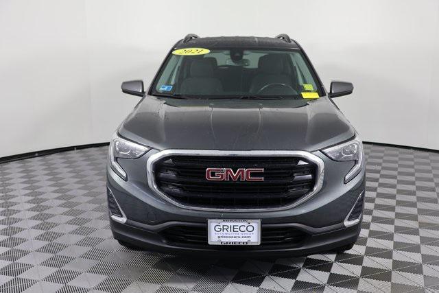 used 2021 GMC Terrain car, priced at $18,549