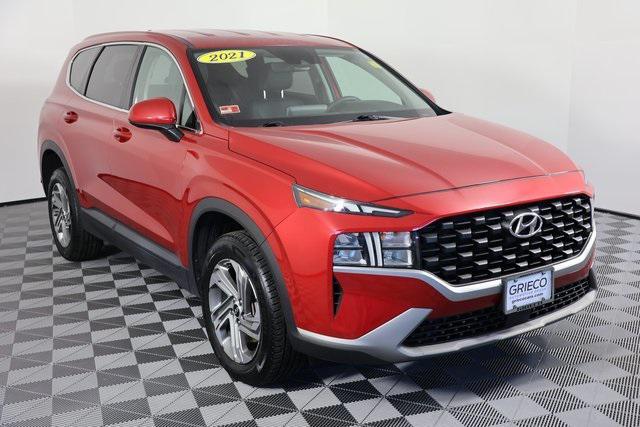 used 2021 Hyundai Santa Fe car, priced at $18,804