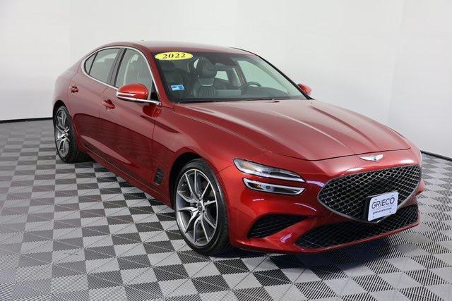 used 2022 Genesis G70 car, priced at $30,711