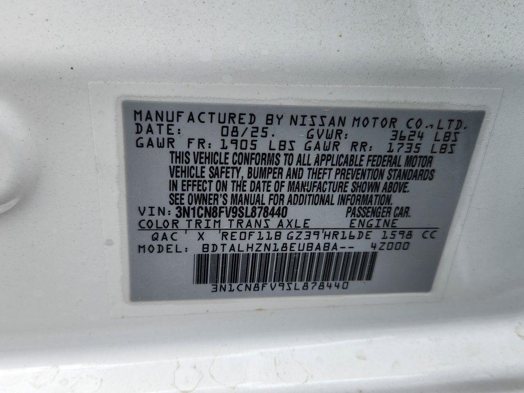 new 2025 Nissan Versa car, priced at $23,500