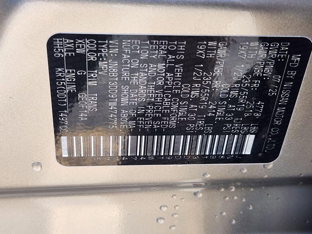 new 2026 Nissan Rogue car, priced at $42,385