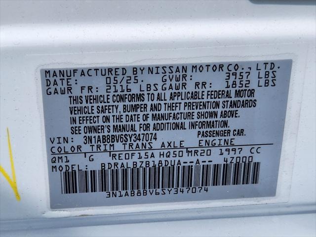 new 2025 Nissan Sentra car, priced at $23,335