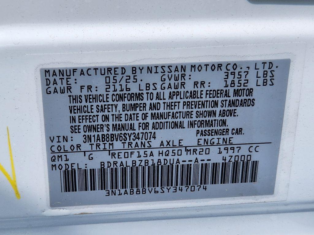 new 2025 Nissan Sentra car, priced at $23,335