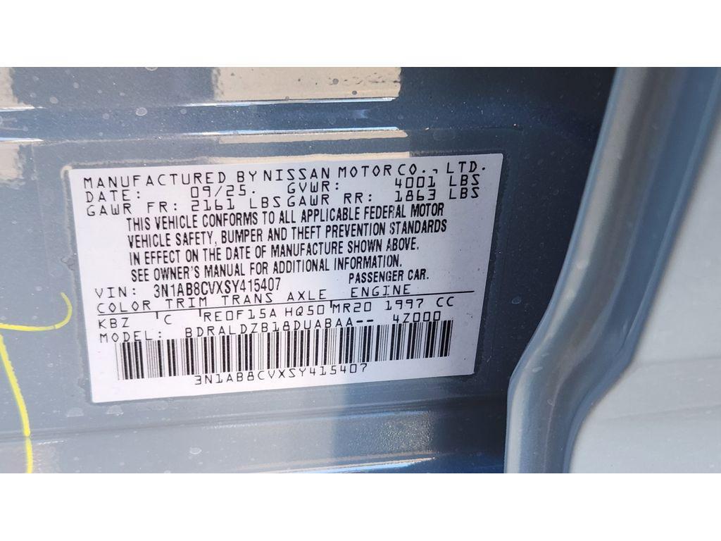 new 2025 Nissan Sentra car, priced at $28,120