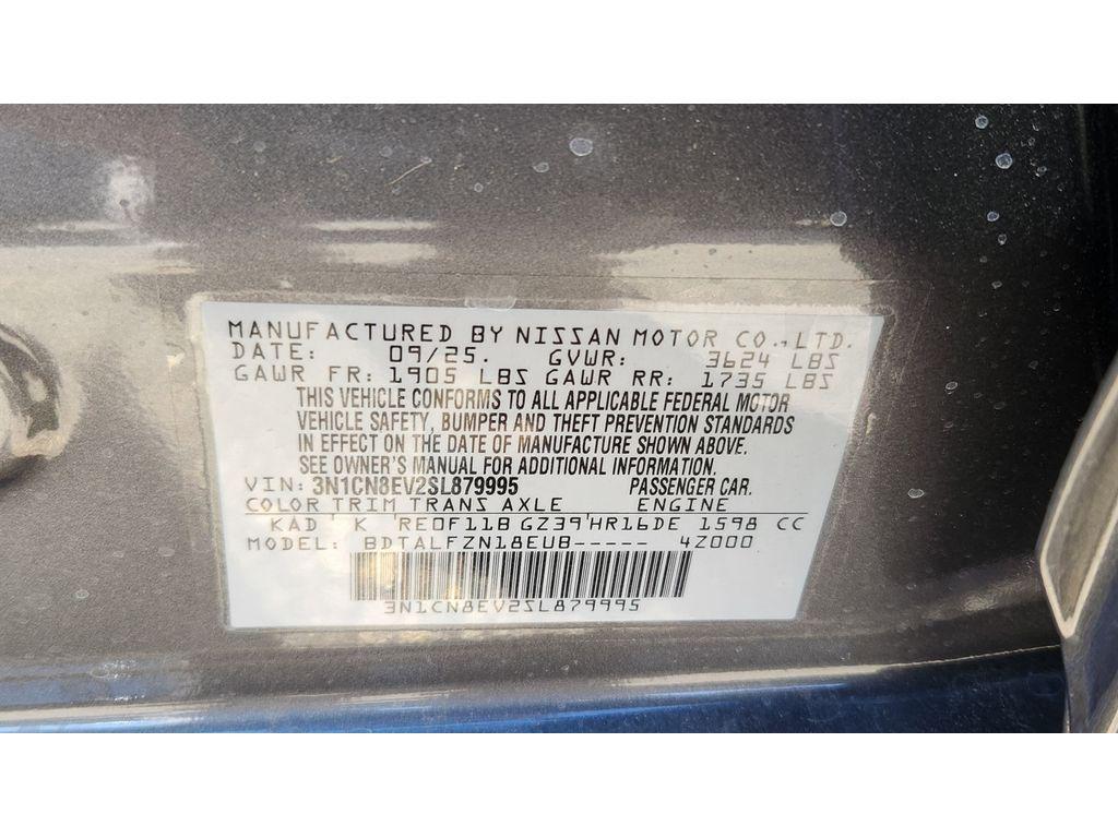 new 2025 Nissan Versa car, priced at $22,350