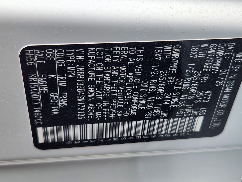 new 2025 Nissan Rogue car, priced at $33,835