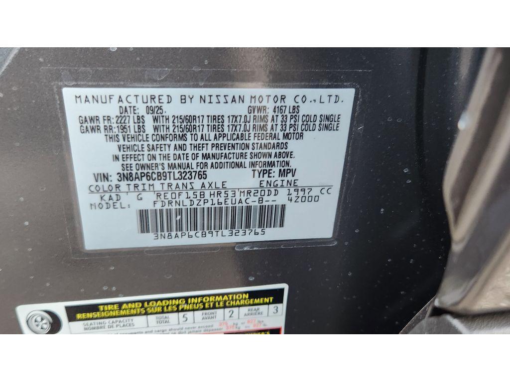 new 2026 Nissan Kicks car, priced at $29,485