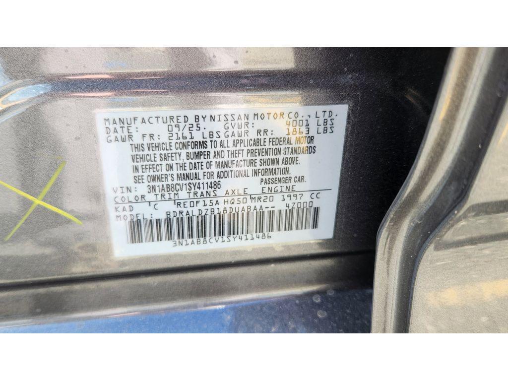 new 2025 Nissan Sentra car, priced at $26,197