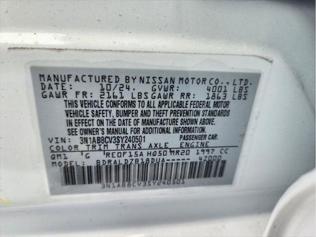 new 2025 Nissan Sentra car, priced at $24,125