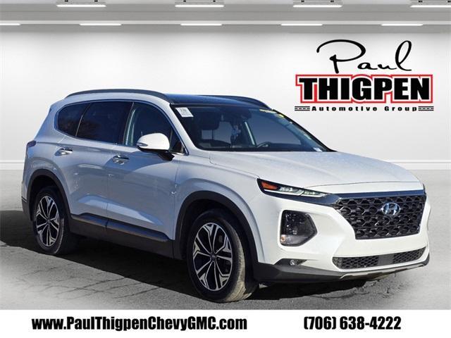 used 2020 Hyundai Santa Fe car, priced at $22,491