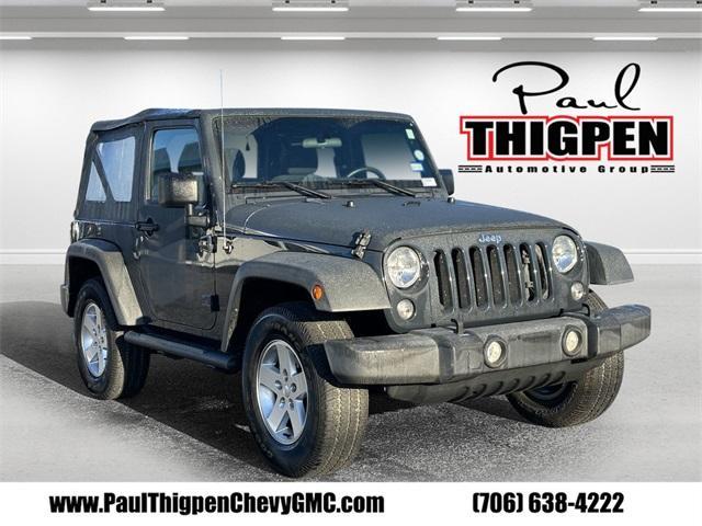 used 2016 Jeep Wrangler car, priced at $20,991