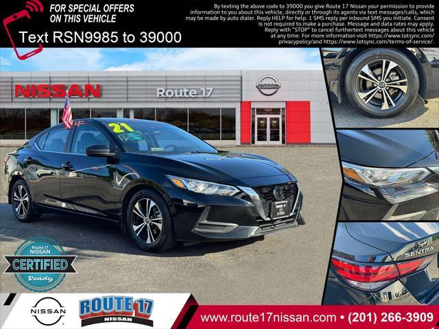 used 2021 Nissan Sentra car, priced at $15,990