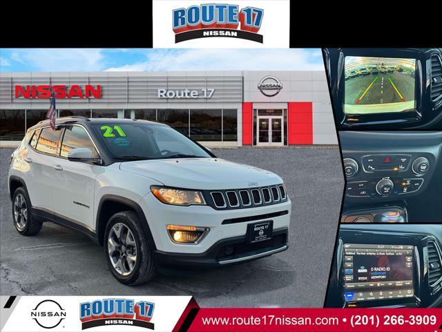 used 2021 Jeep Compass car, priced at $18,990