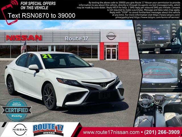 used 2021 Toyota Camry car, priced at $18,990