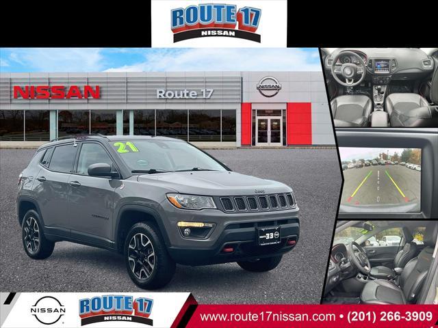 used 2021 Jeep Compass car, priced at $16,990