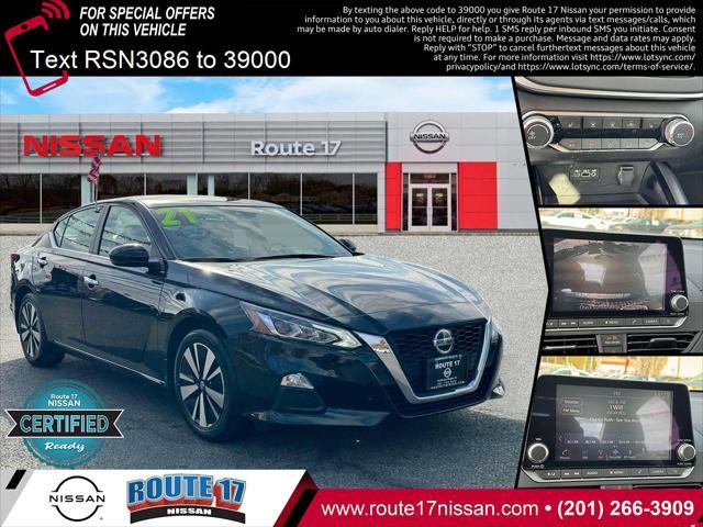 used 2021 Nissan Altima car, priced at $18,490