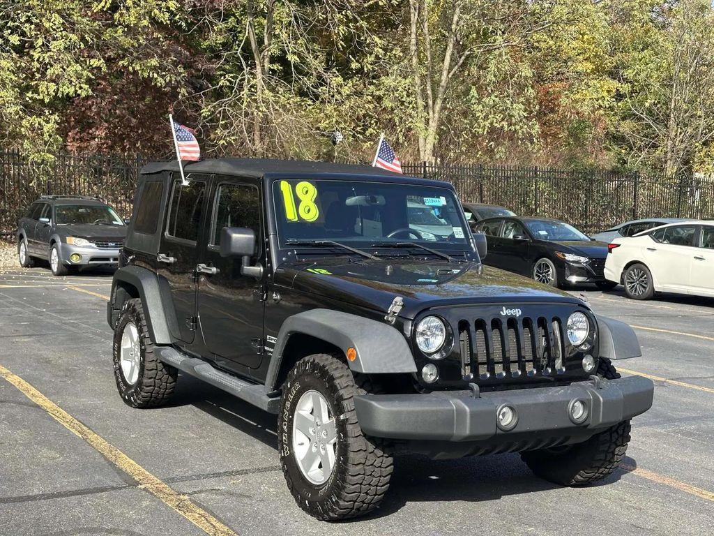 used 2018 Jeep Wrangler JK Unlimited car, priced at $19,797