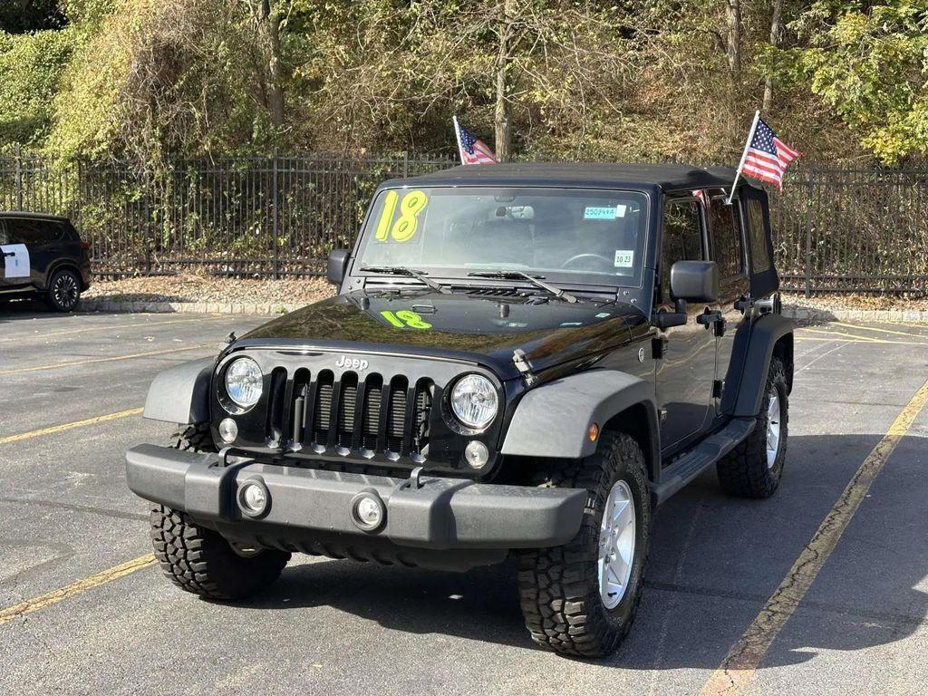 used 2018 Jeep Wrangler JK Unlimited car, priced at $19,797