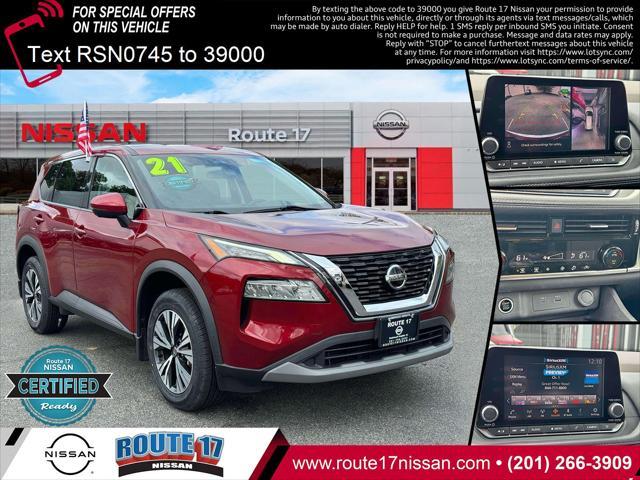 used 2021 Nissan Rogue car, priced at $19,490