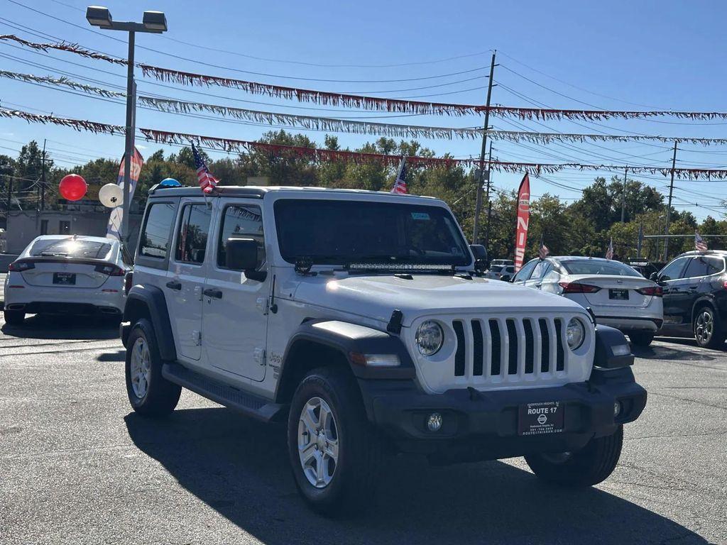 used 2020 Jeep Wrangler Unlimited car, priced at $23,897