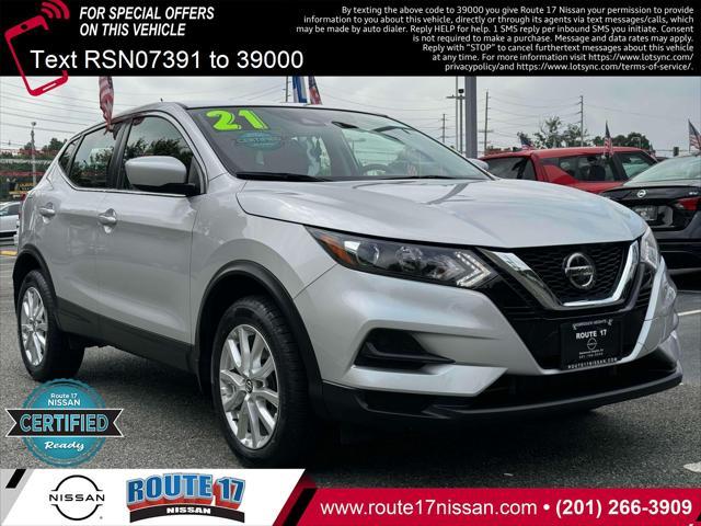 used 2021 Nissan Rogue Sport car, priced at $16,590