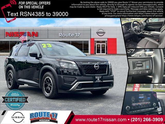 used 2023 Nissan Pathfinder car, priced at $31,990