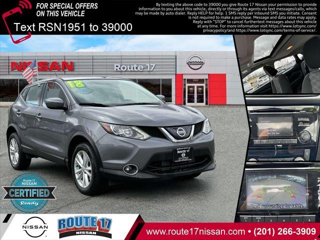 used 2018 Nissan Rogue Sport car, priced at $13,990