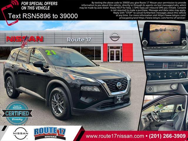 used 2021 Nissan Rogue car, priced at $18,590