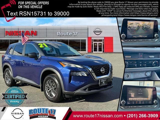 used 2021 Nissan Rogue car, priced at $17,990