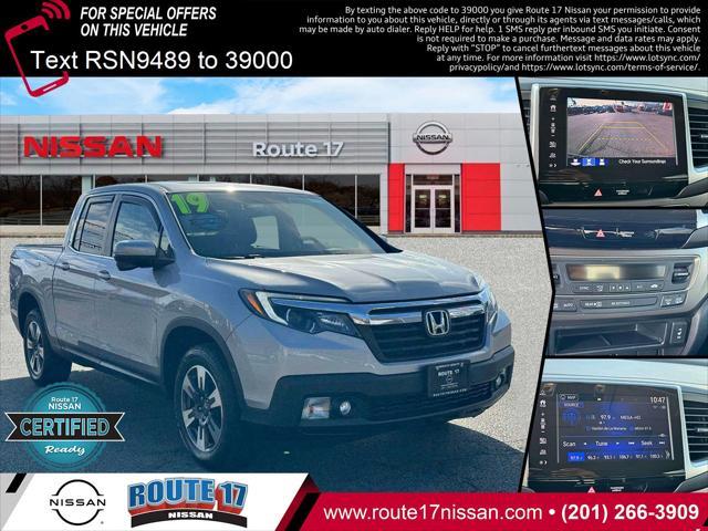 used 2019 Honda Ridgeline car, priced at $25,690