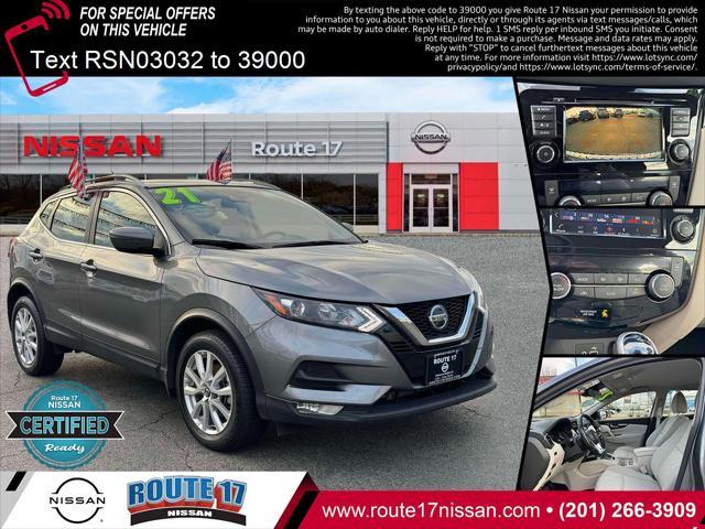 used 2021 Nissan Rogue Sport car, priced at $15,990